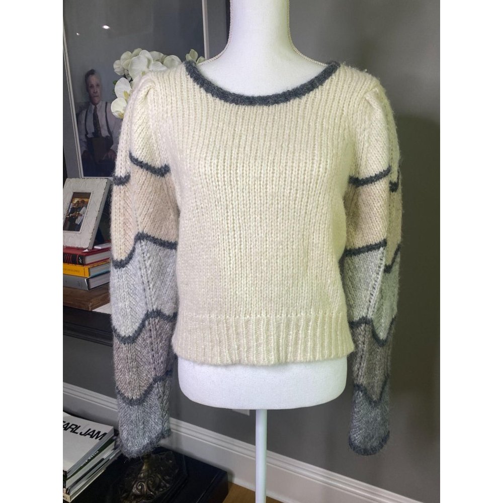 LoveShackFancy Aspyn Pullover Alpaca Wool Sweater - Picture 9 of 12